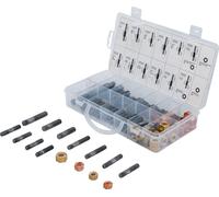 BGS Assortiment de goujons et d'écrous pour collecteur d'admission et d'échappement 100 pcs - 74293