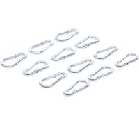 BGS Assortiment de mousquetons Do it yourself 50 x 5 mm 12 pcs.