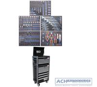 BGS Ateliers Mobiles Professionnel Standard Maxi Avec 263 Outils - 4088