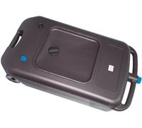 BGS Bidon de collecte d’huile avec bec verseur | mobile | 40 l