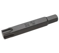 BGS Bit Longueur 75 mm Entraînement six pans extérieurs 10 mm Profil en T (pour Torx) T60 - 4576