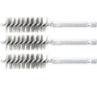 BGS Brosse acier 16 mm entraînement hexagone extérieur 6,3 mm (1/4") 3pcs - 3078-16-S