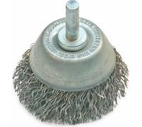 BGS Brosse boisseau réception 6 mm tige Ø 75 mm - 3076