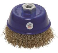 BGS Brosse boisseau réception M14 x 2 Ø 100 mm x 67 mm laiton