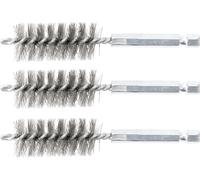 BGS technic Brosse en acier 19 mm 6,3 mm (1/4") 3 pièces Kraftmann Quantité:1