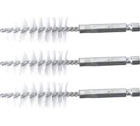 BGS 3078-19-N - Brosse plate Nylon - 19 mm - 6,3 mm (1/4") - 3 pièces