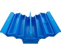 BGS 33002 | Caisse á outils métallique | vide | 530 x 200 x 200 mm | 5 compartiments