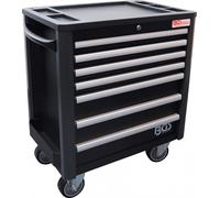 BGS technic KG - Servante d'atelier 4102 - 7 tiroirs - hauteur très faible - vide