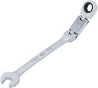 BGS Clé à cliquet à double articulation, coudée SW 12 mm - 6172