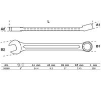 BGS Clé polygonale à fourche SEA SW 1" - 30680