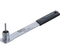 BGS Clé pour anneau de fermeture avec pion de centrage - 70065