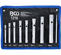 BGS Jeu de clés à tubes | 6 x 7 - 20 x 22 mm | 9 pièces