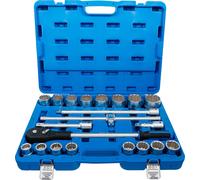 BGS Coffret de douilles | 20 mm (3/4") | en pouces | 21 pièces