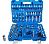 BGS Coffret de Douilles à profil ondulé | 6,3 mm (1/4") / 12,5 mm (1/2") | 15...