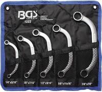 BGS Démarreur Et Clé de Bloc Lot En Taille en Pouces 1/4 " - 7/8 " 5 Pièces 1222