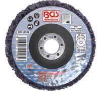 BGS Disque abrasif noir Ø 100 mm Alésage de réception 16 mm - 9184
