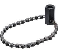 BGS Diy 1020 | Clé à filtre d’huile universelle à chaîne | 12,5 mm (1/2") | Ø 100 mm