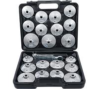 KRAFTMANN 1035 Jeu de capuchons de filtre à huile en aluminium moulé sous pression, 23 pcs.