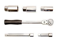 BGS Diy 137 | Jeu d’outils pour bougies d’allumage | transmission 10 mm (3/8") | 6 pièces