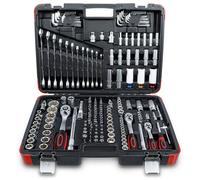 BGS Diy 15217 | Coffret de douilles | 6,3 mm (1/4") / 10 mm (3/8") / 12,5 mm (1/2") | 176 pièces