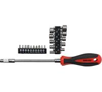 BGS Diy 20131 | Jeu d’embouts de tournevis | avec tige flexible | 31 pièces