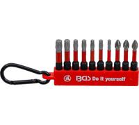 BGS Diy 20818 | Jeu d'embouts de torsion | entraînement six pans mâle 6,3 mm (1/4") | 50 mm | 10 pcs.