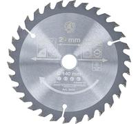 BGS Diy 3959 | Lame de scie circulaire en métal dur | Ø 140 x 20 x 2,3 mm | 30 dents