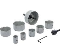 BGS Diy 50315 | Jeu de scies-cloches | Ø 19-64 mm | profondeur 24 mm | 11 pièces