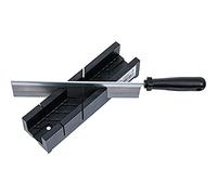 BGS Diy 50850 | Boîte à onglets matière plastique | 245 x 65 x 48 mm | avec scie fine