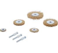 BGS Do it yourself Jeu de brosses à fil d’acier Ø 25 - 75 mm 8 pièces BGS Do it yourself Quantité:1