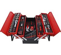 BGS Do it yourself valise à outils en métal y compris assortiment d'outils 86 pcs.