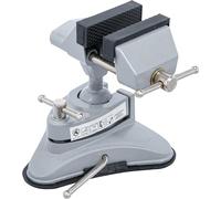 BGS Diy 71017 | Étau de table | pivotable | mâchoires de 70 mm | avec pied à ventouse