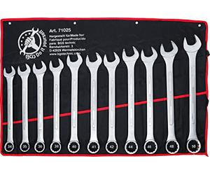 BGS Diy 71025 | Jeu de clés mixtes | XXL | 34-50 mm | 11 pièces