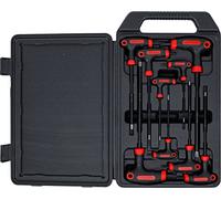 BGS Do it yourself Tournevis avec poignée en T Profil en T (pour Torx) avec perçage frontal T10 - T50 9 pièces BGS Do it yourself Quantité:1