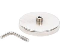 BGS Do it yourself - Crochet magnétique 79915 - rond Ø 60 mm - 10 kg - 1 pièce