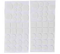 BGS Do it yourself BGS Jeu de protections antidérapants blanc 64 pièces Quantité:1