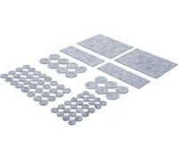 BGS Diy 80702 | Jeu de protections antidérapants | gris tacheté | 80 pièces