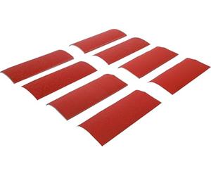 BGS Diy 80813 | Jeu de feuilles abrasives | ponceuse vibrante / cale à poncer | 93 x 230 mm | Cal.