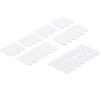 BGS TECHNIC Assortiment de clips de décoration, transparent, 20 pièces, 80899