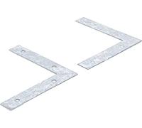 BGS Diy 80925 - Équerre L - 150 x 150 x 25 mm - 2 pièces