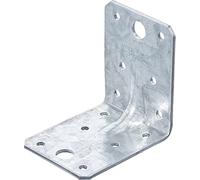 BGS Diy 80937-25 - Connecteur d’angle - avec bourrelet (renforcement) - 70 x 70 x 55 x 2,5 mm - Packe Économie - 25 pièces