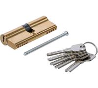 BGS technic KG – Cylindre de serrure BGS Diy 8094 – Laiton 80 mm – 1 pièce
