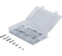 BGS technic KG – Assortiment de vis et écrous DIY 8134 – métriques M4/M5 – 126 pièces
