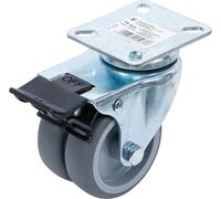 BGS Do it yourself Roue pivotante avec frein Ø 75 mm BGS Quantité:1