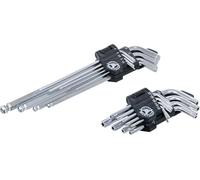 BGS technic KG – Jeu de clés Allen Diy 822 Torx T10-T50 6 pans femelle 1,5-10 mm 18 pièces