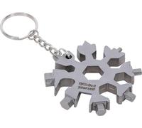 BGS technic Outil multifonctions 85880 – Flocon de neige 18-en-1 Acier inoxydable