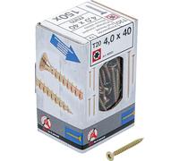 BGS Diy 88003 | Vis multifonctions | profil en T (pour Torx) T20 | 4,0 x 40 mm | 150 pièces