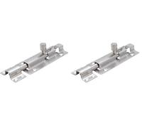 BGS Diy 88081 - Loquet - Acier inoxydable - 100 mm (Lot de 2)