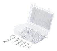 BGS Diy 88134 | Assortiment de goupilles béta à simple spire | Ø 1,2-3,0 mm | 48 pièces