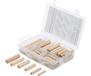 BGS Diy 88162 | Assortiment de chevilles bois | Ø 5-10 mm | 53 pièces